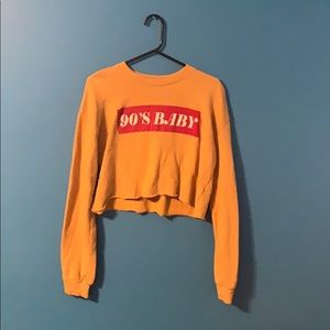 90’s Baby Cropped Crewneck
